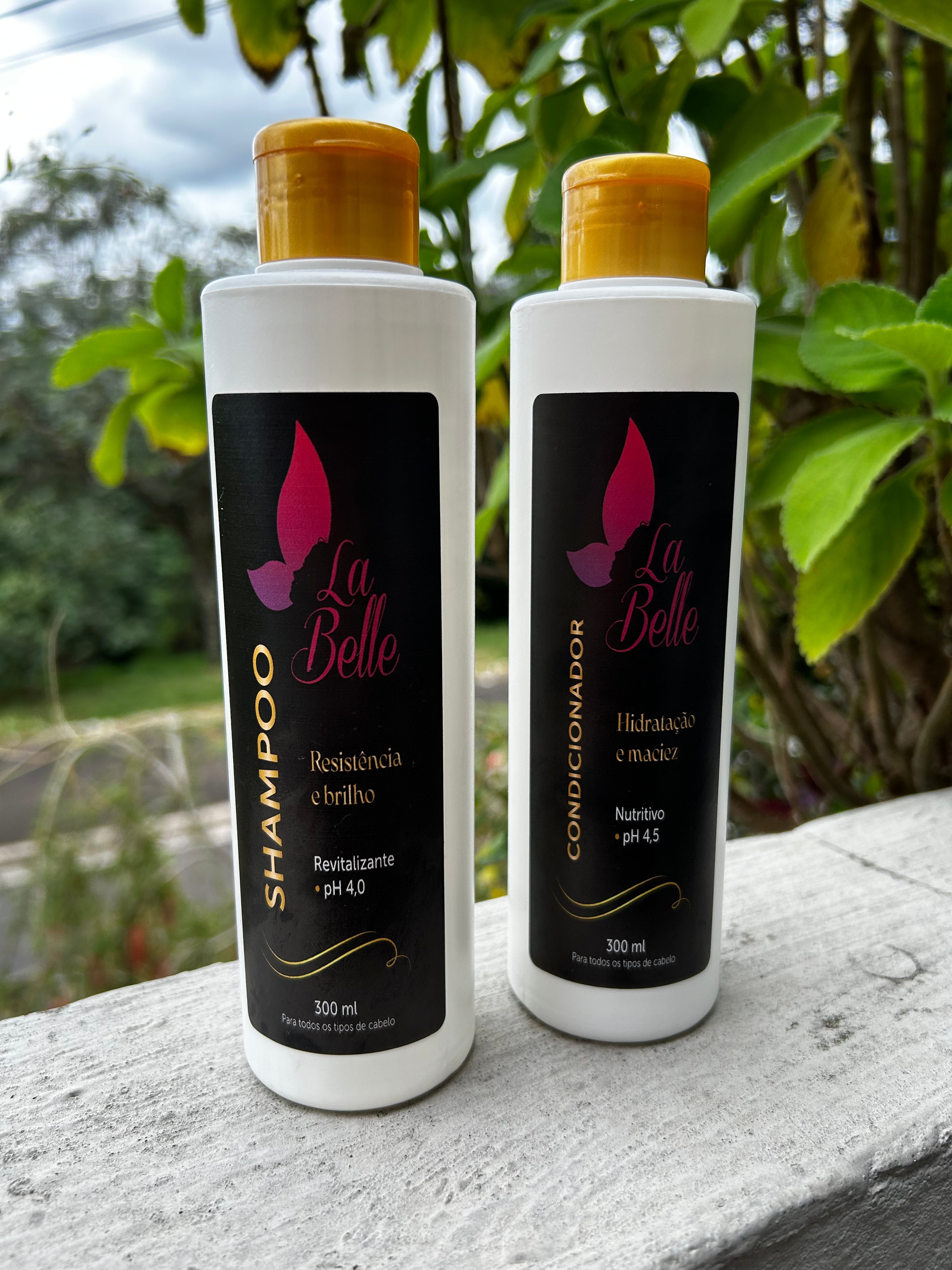 Kit LaBelle™ Resistência & Brilho + Hidratação & Maciez