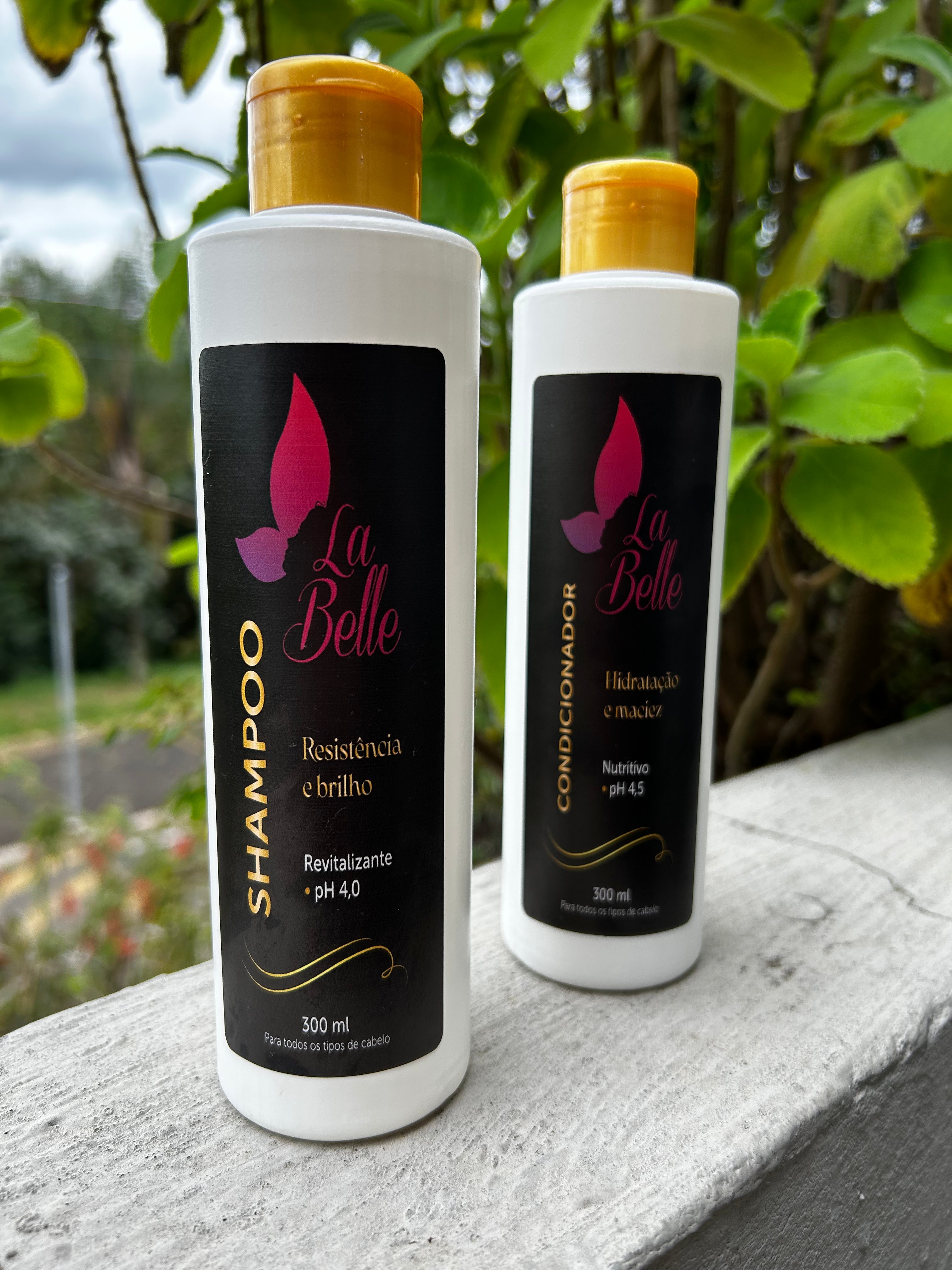 Kit LaBelle™ Resistência & Brilho + Hidratação & Maciez